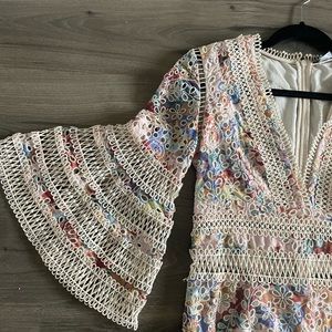 The perfect wedding guest dress, flirty, fitted and feminine